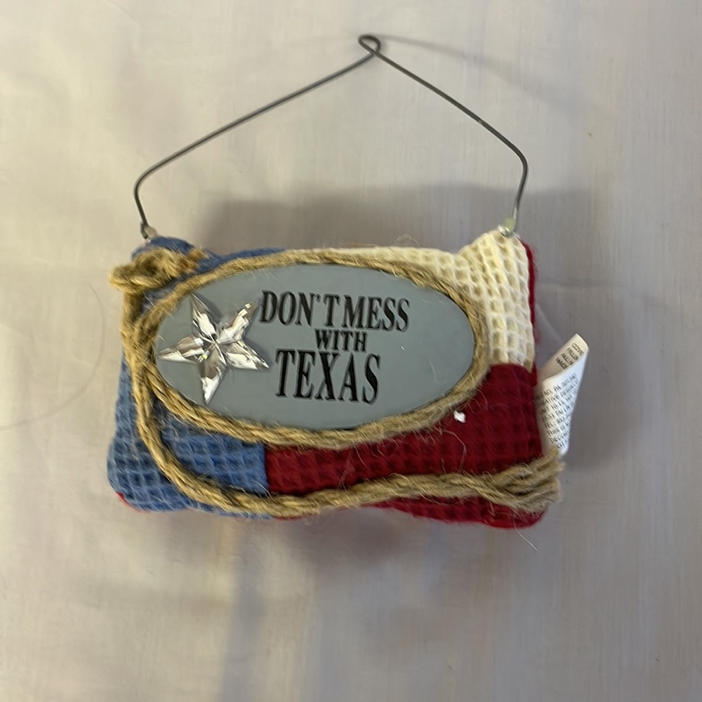 Texas Christmas Tree Ornaments lot of 9 Assorted - Picture 5 of 5